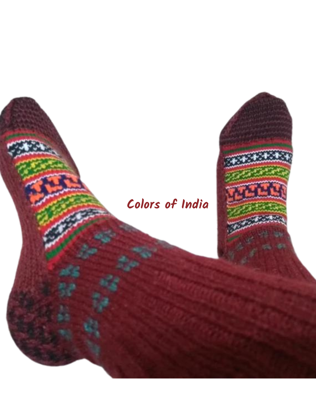 Ladies Handknitted Woollen Socks