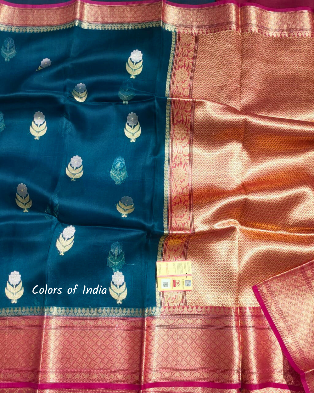 Banarasi Pure Silk Organza Party Wear Sarees , FREE DELIVERY