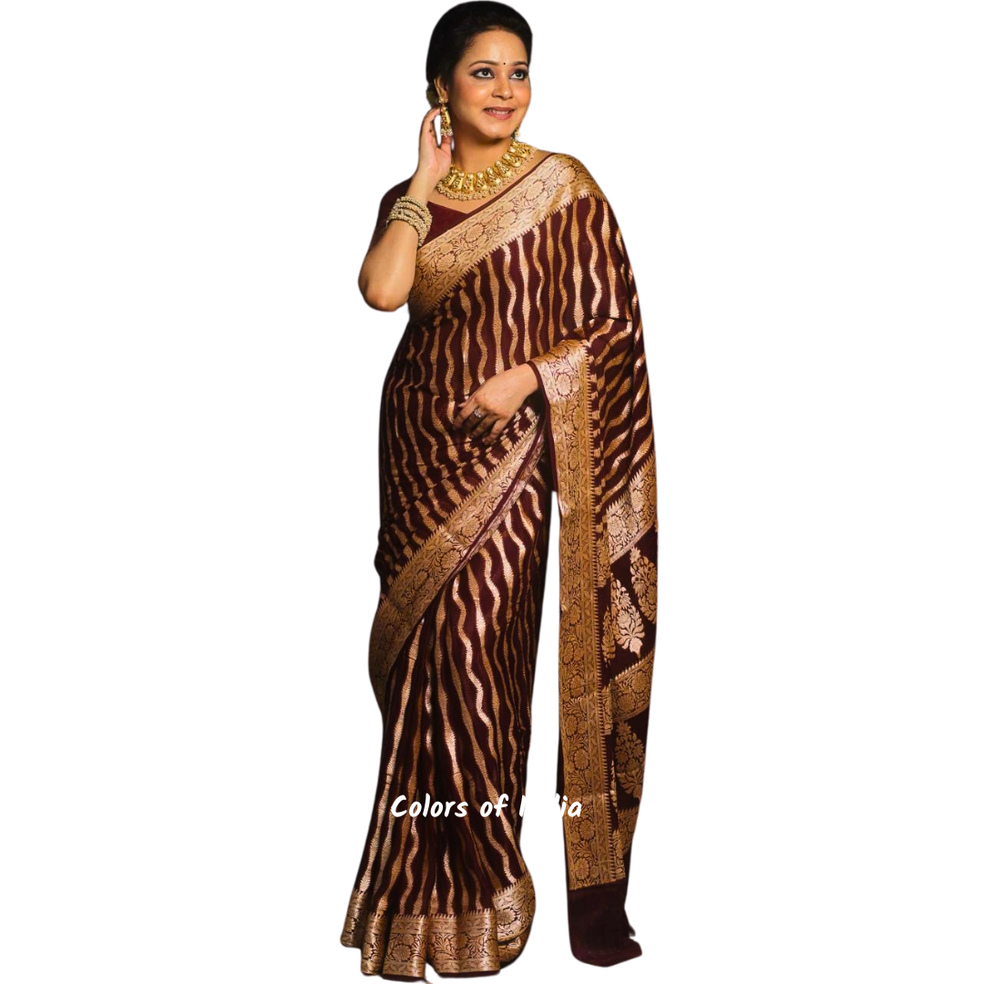 Elegant Banarasi Saree for Weddings