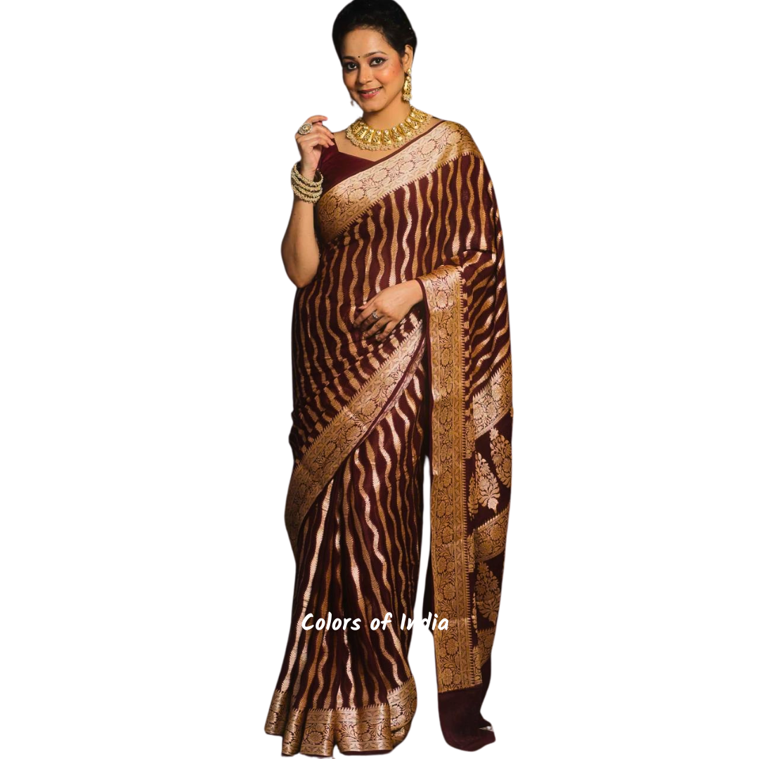 Elegant Banarasi Saree for Weddings
