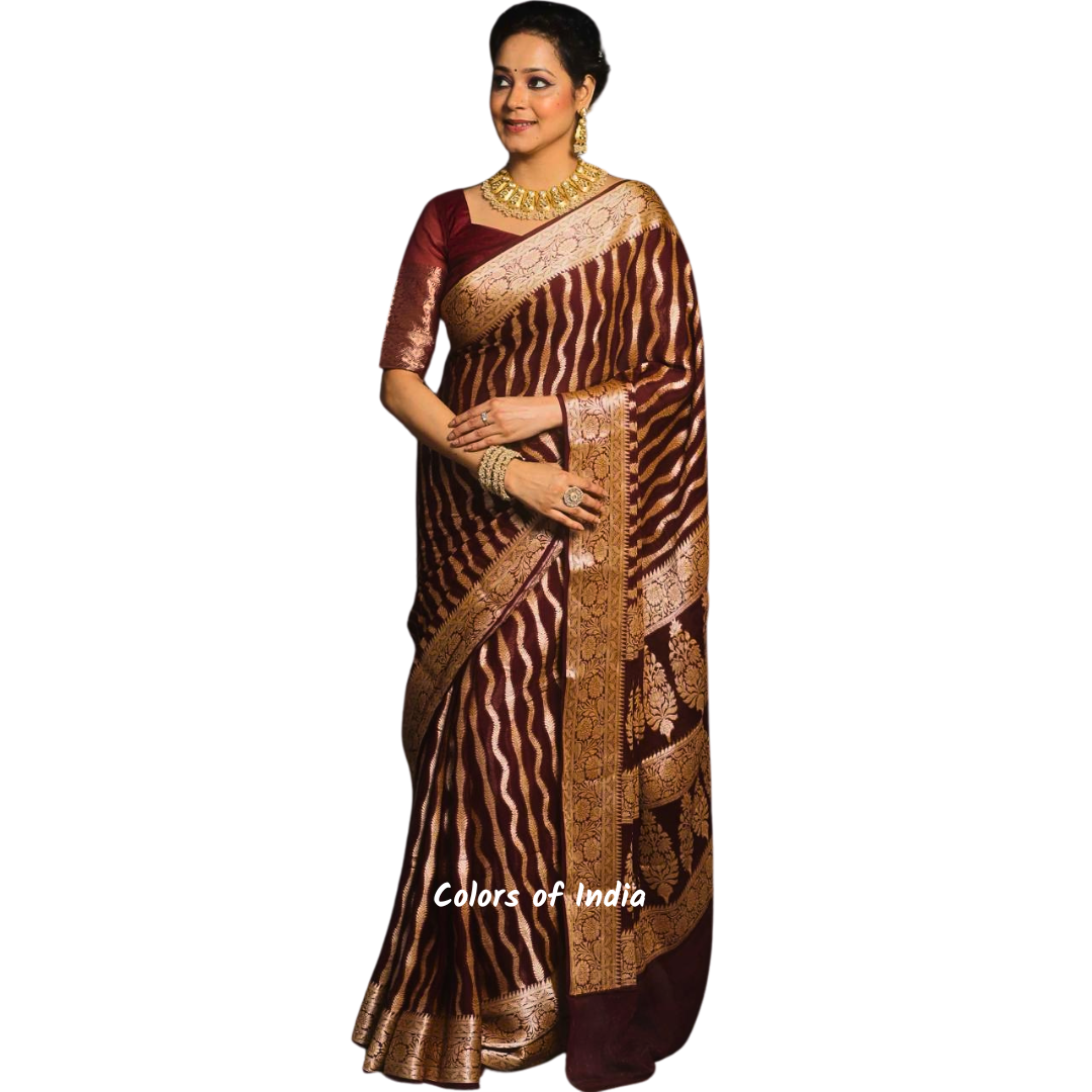 Elegant Banarasi Saree for Weddings