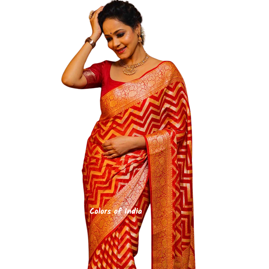 Elegant Banarasi Saree for Weddings