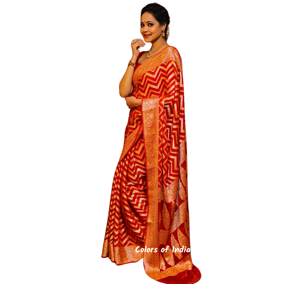 Elegant Banarasi Saree for Weddings