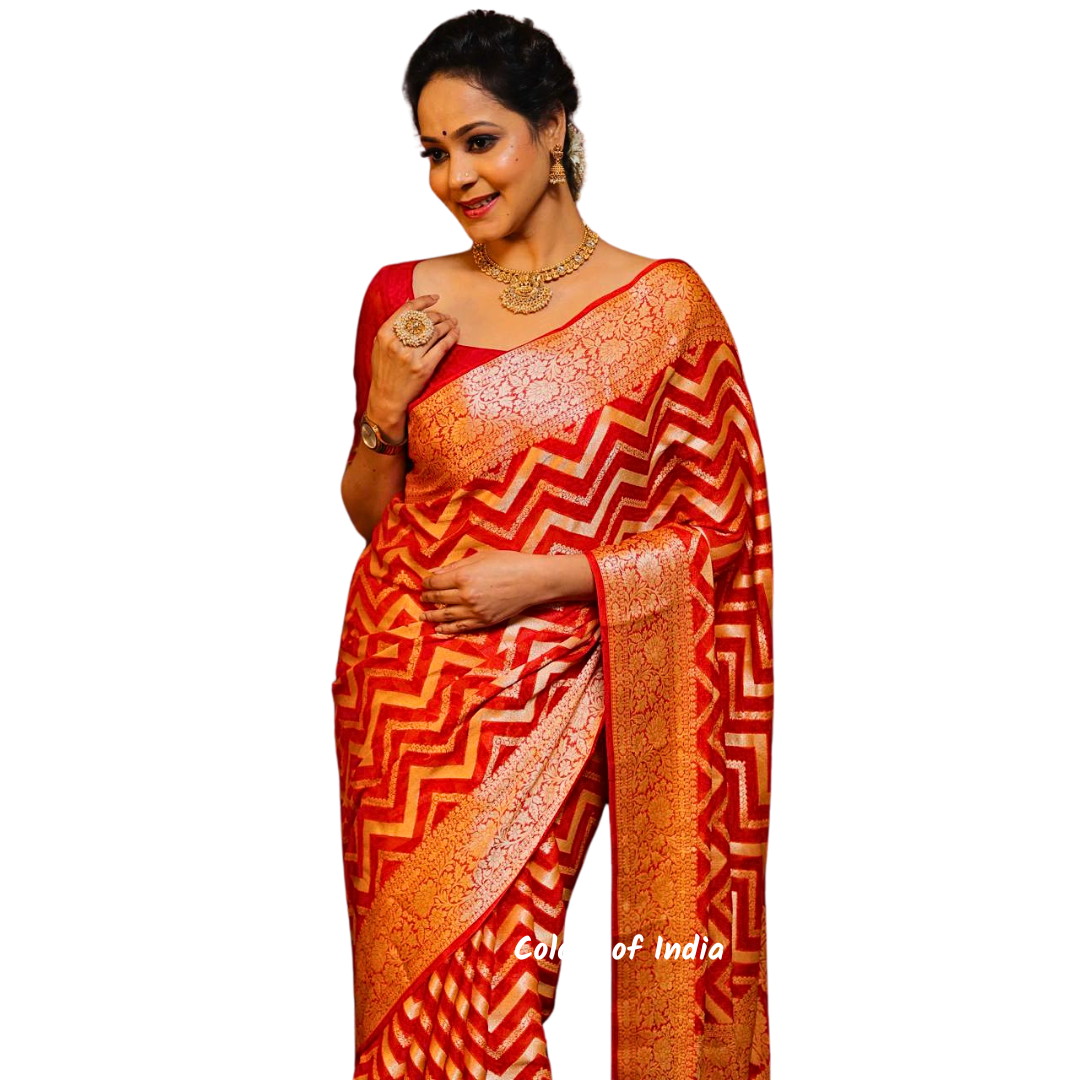 Elegant Banarasi Saree for Weddings