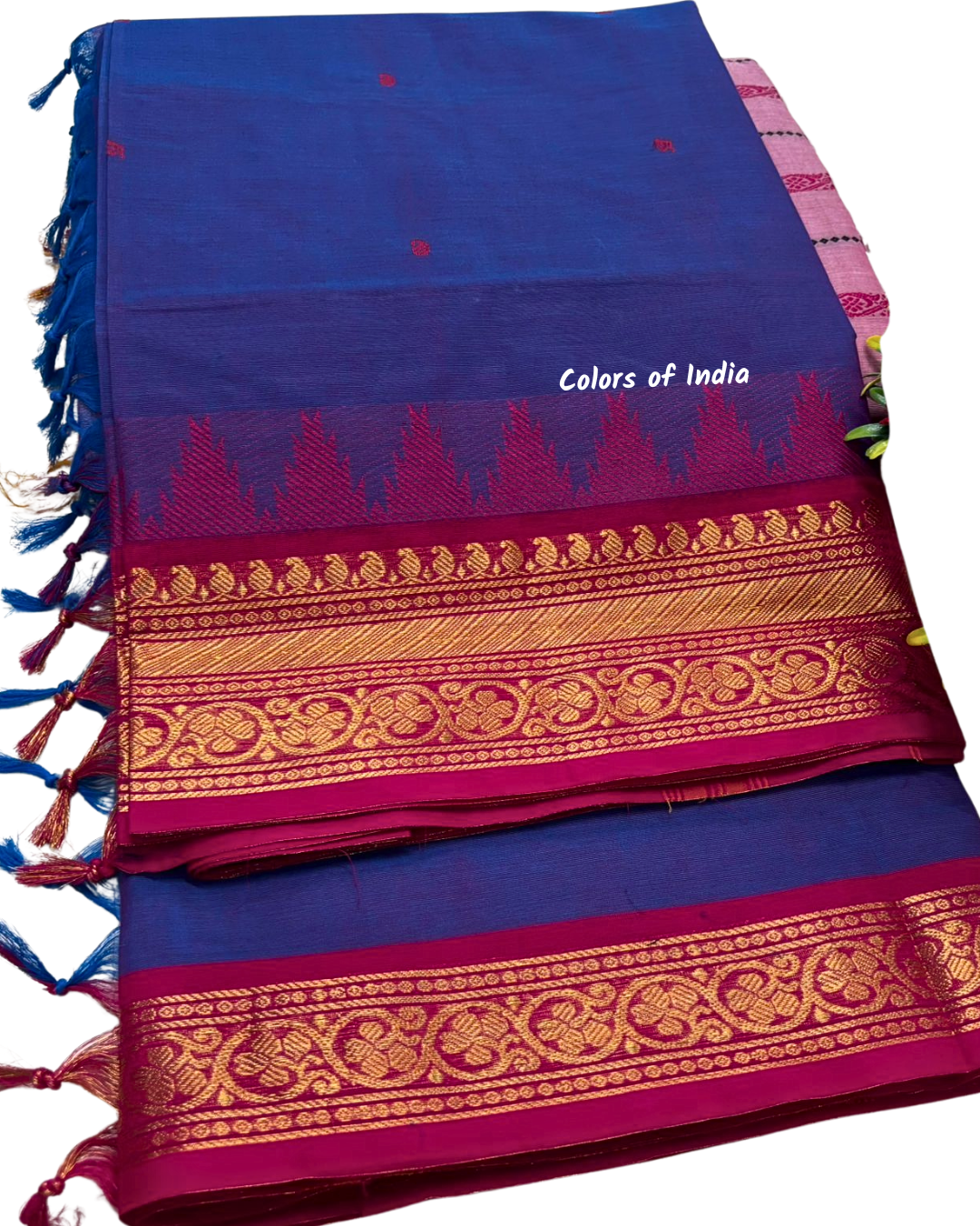Kanchipuram Cotton Saree