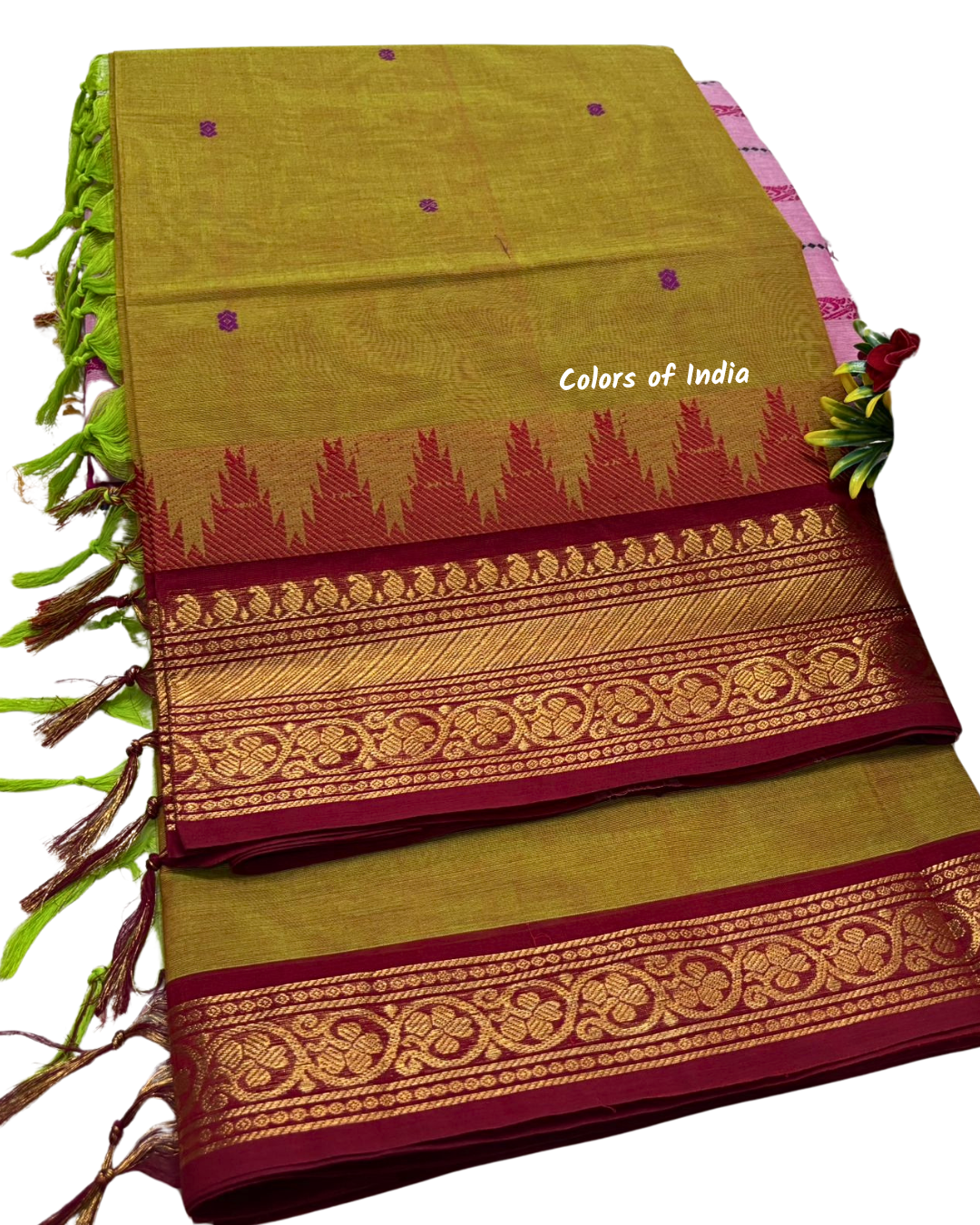 Kanchipuram Cotton Saree