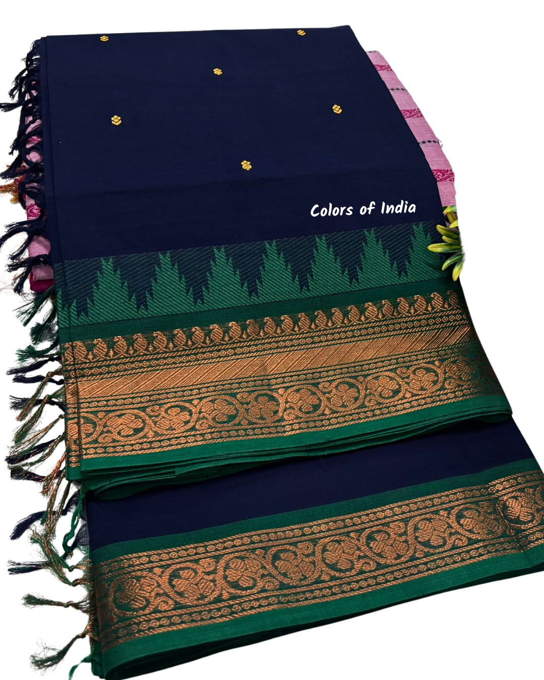 Kanchipuram Cotton Saree