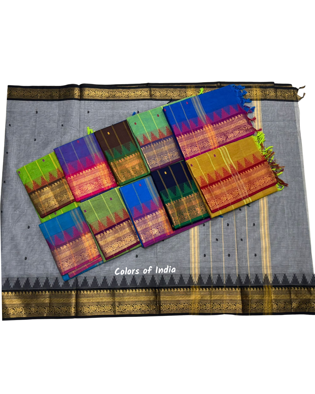 Kanchipuram Cotton Saree