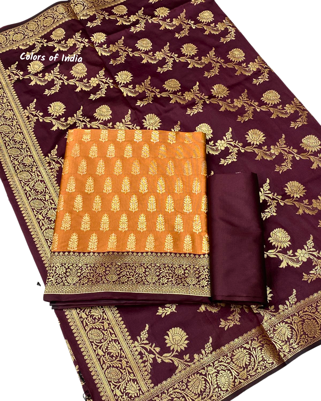 Elegant Wedding Salwar Suit with Bridal Dupatta | Unstitched Suit for Brides & Festive Celebrations