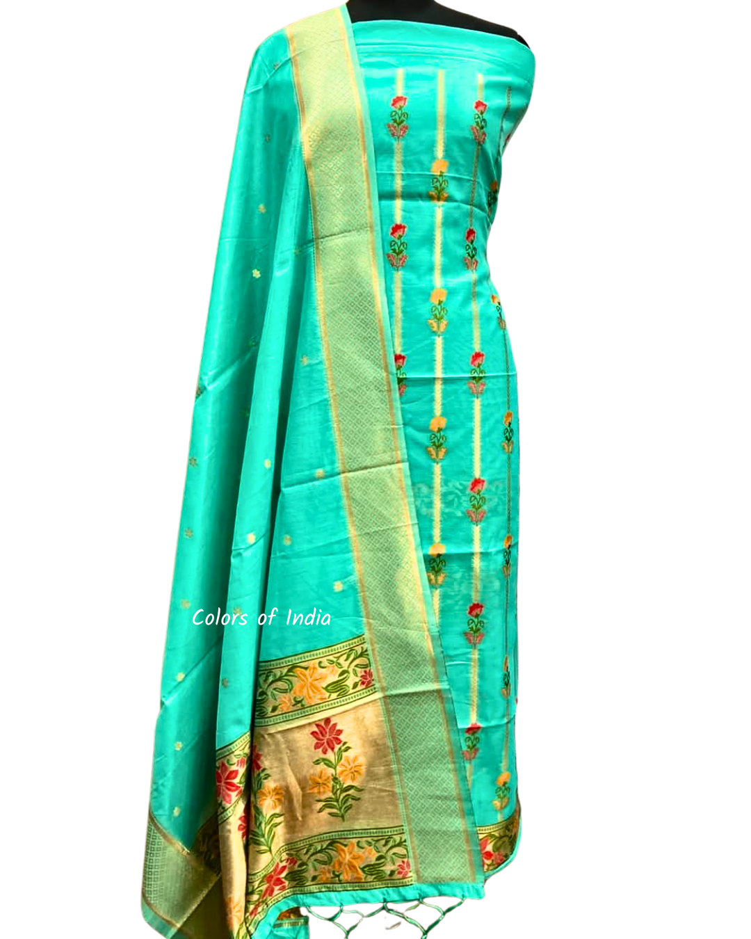 Banarasi Jamdani Salwar Kameez for Women | Summer Salwar Suits