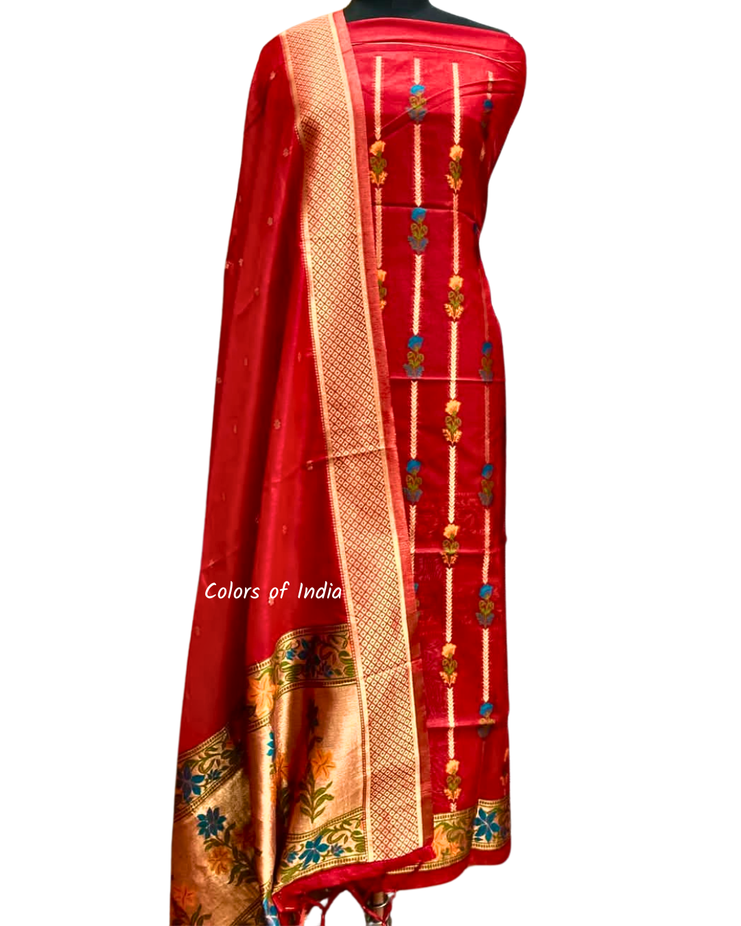 Banarasi Jamdani Salwar Kameez for Women | Summer Salwar Suits