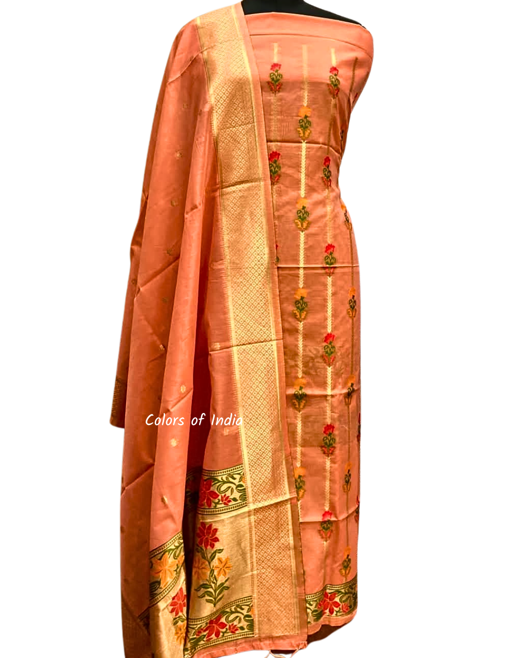 Banarasi Jamdani Salwar Kameez for Women | Summer Salwar Suits