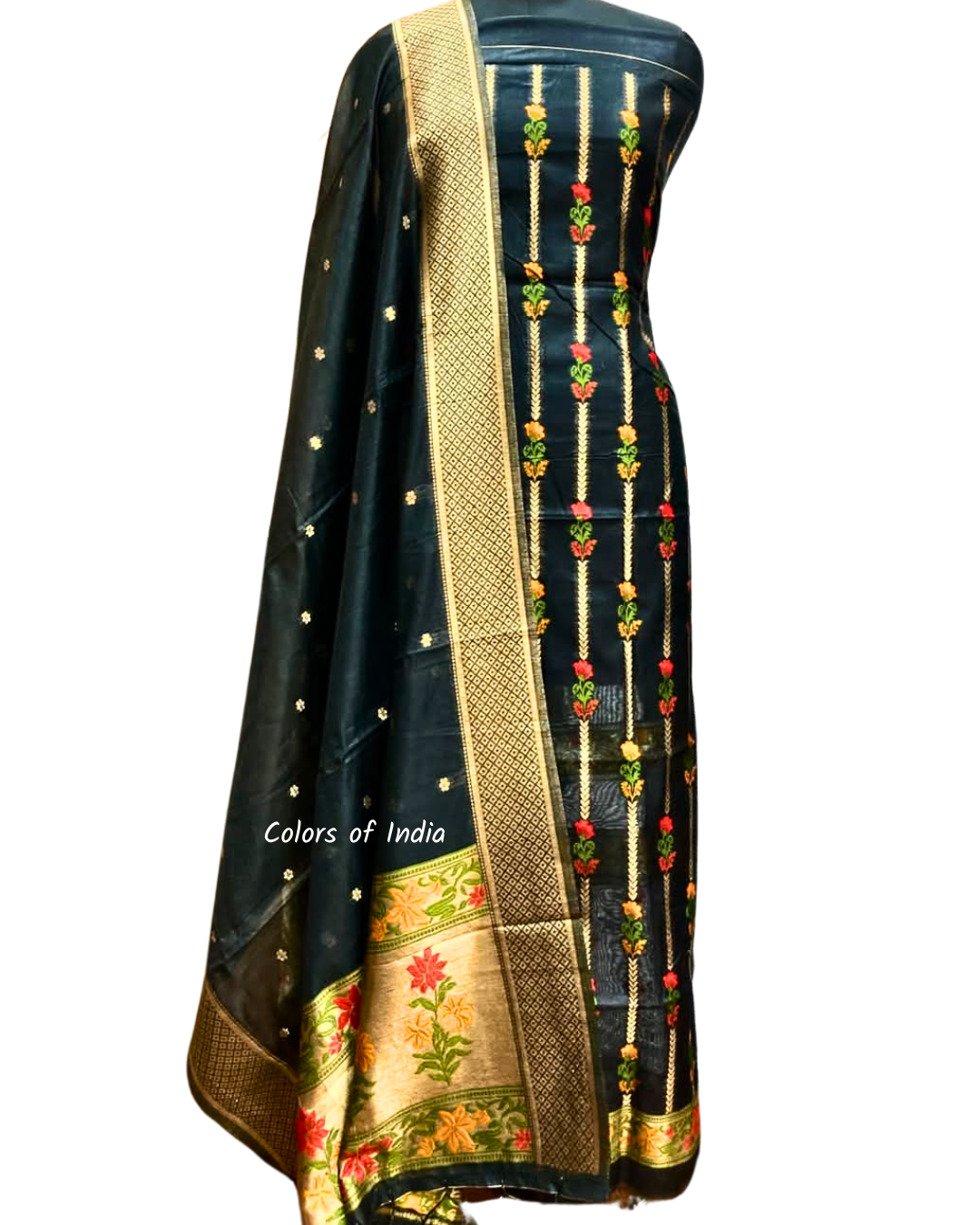Banarasi Jamdani Salwar Kameez for Women | Summer Salwar Suits