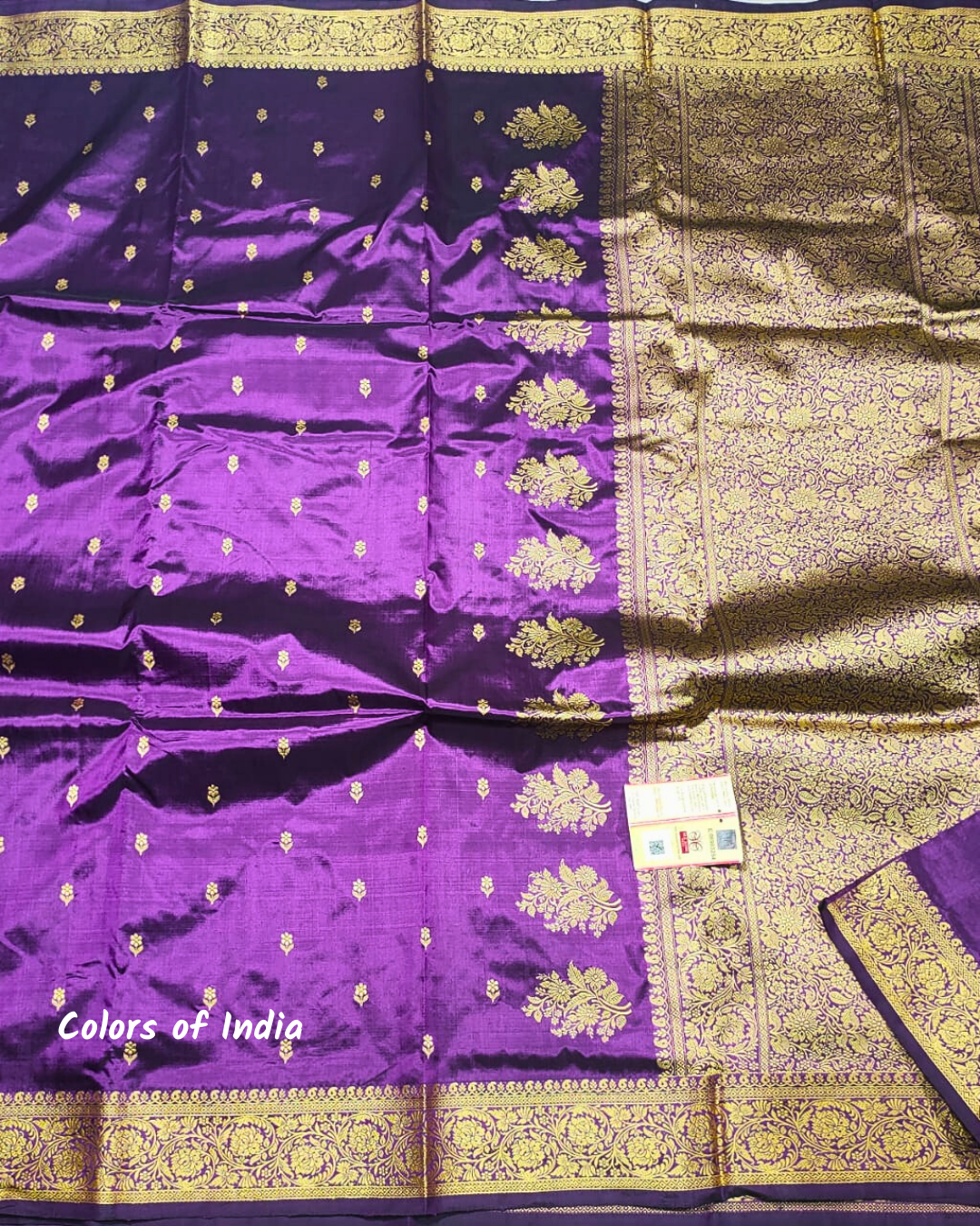 Banarasi 100 % Pure Silk Saree with blouse piece