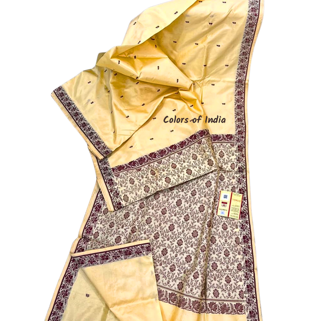 Banarasi Katan 100% Pure Silk Saree