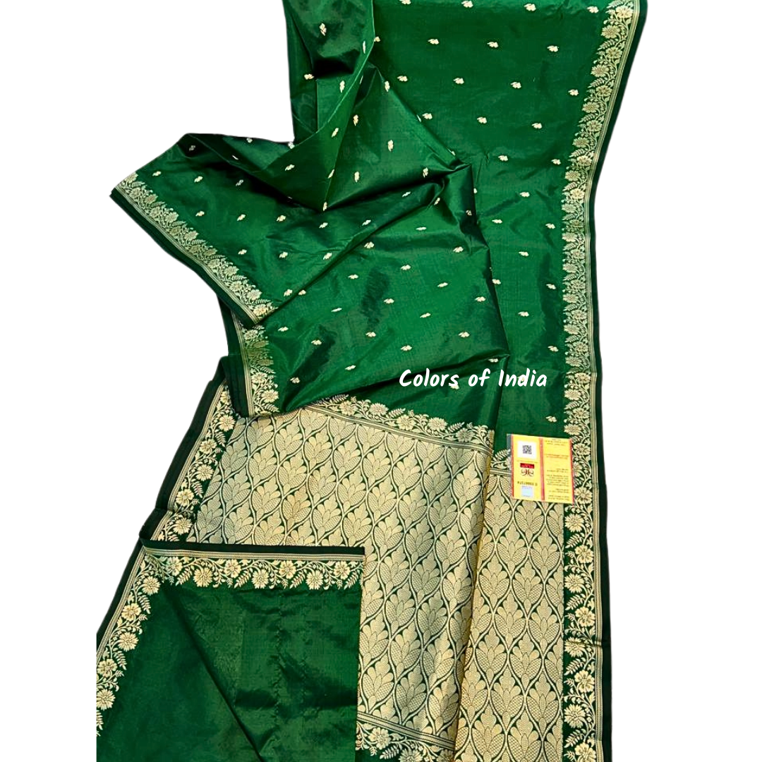 Banarasi Katan 100% Pure Silk Saree