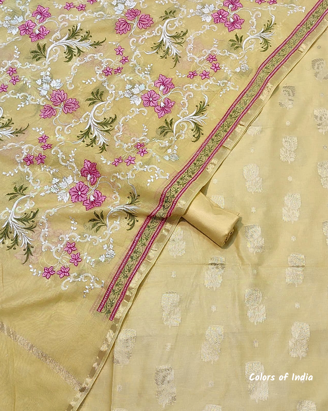 Summer Party Salwar Suit with Embroidered Dupatta | Stylish Summer Ethnic Wear