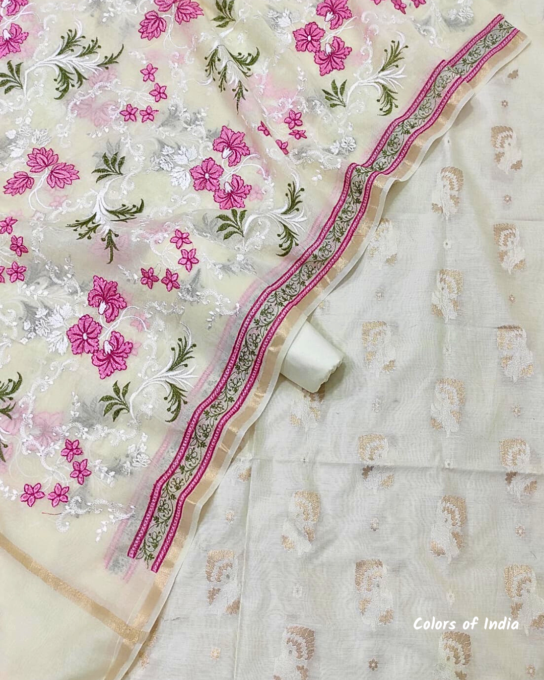 Summer Party Salwar Suit with Embroidered Dupatta | Stylish Summer Ethnic Wear