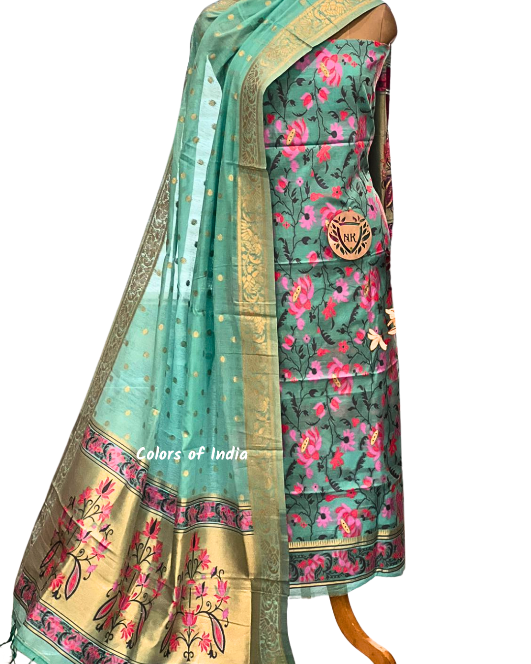Banarasi Jamdani Salwar Kameez for Women | Summer Salwar Suits