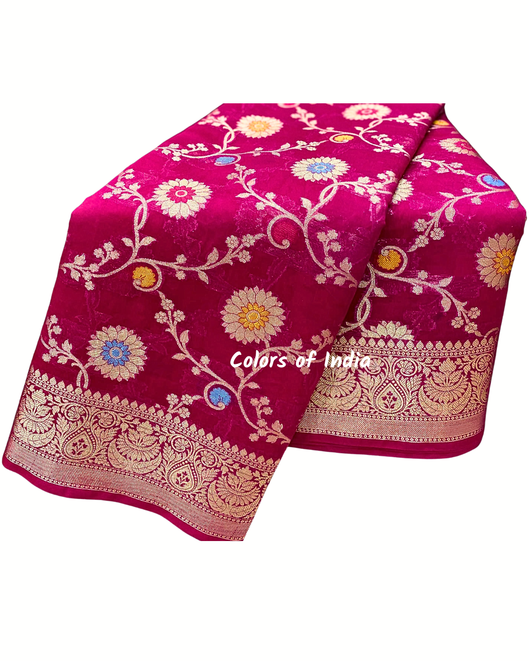 Banarasi Semi Georgette Party Wear Saree