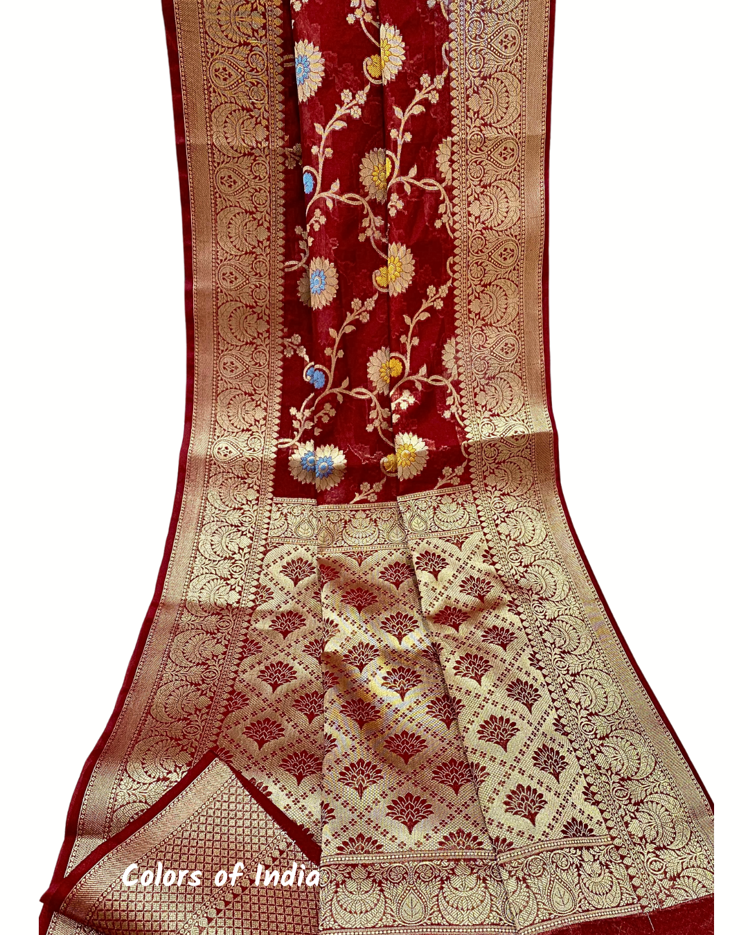 Banarasi Semi Georgette Party Wear Saree