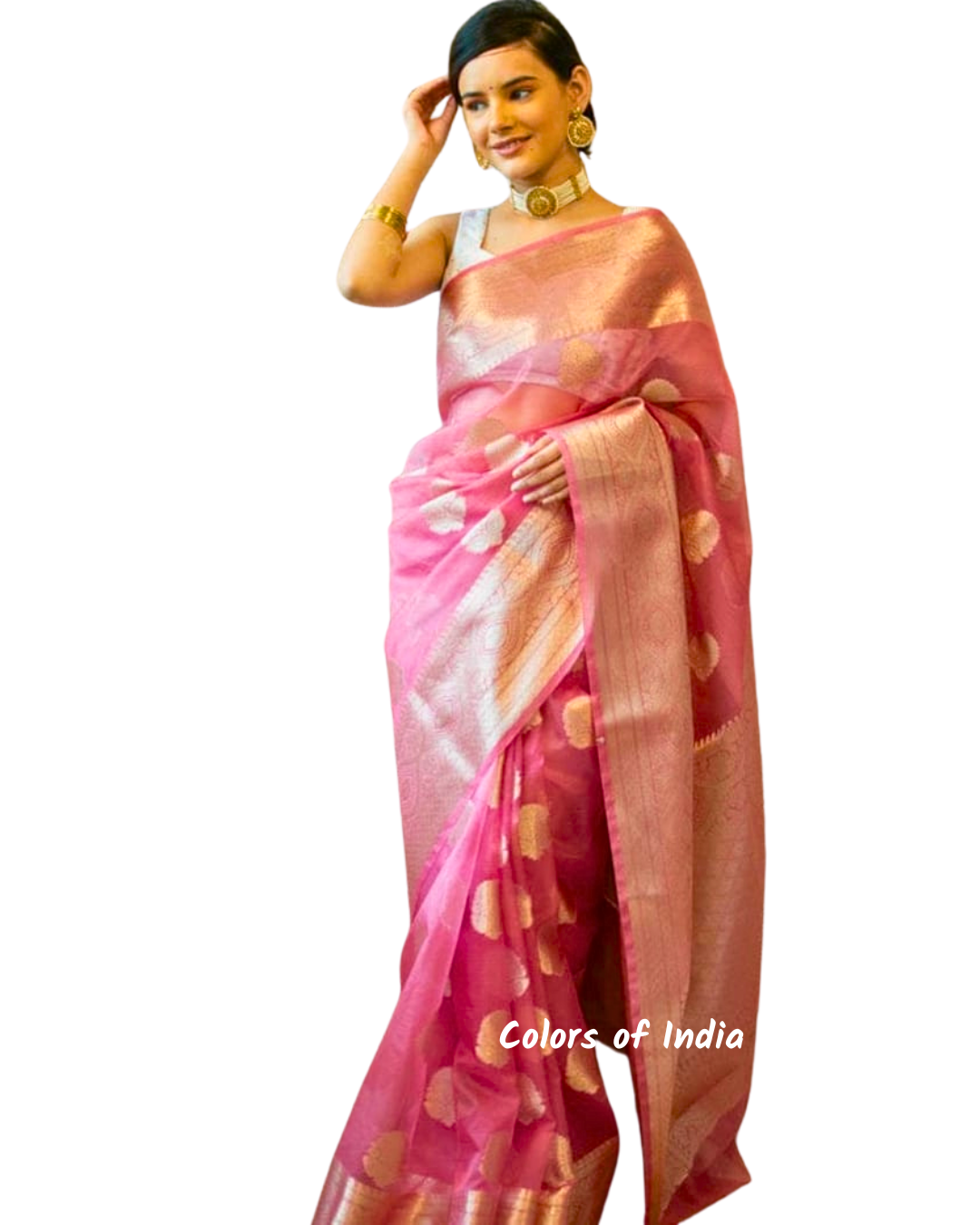 Banarasi Organza Sarees , Wedding Sarees , Party Wear Sarees