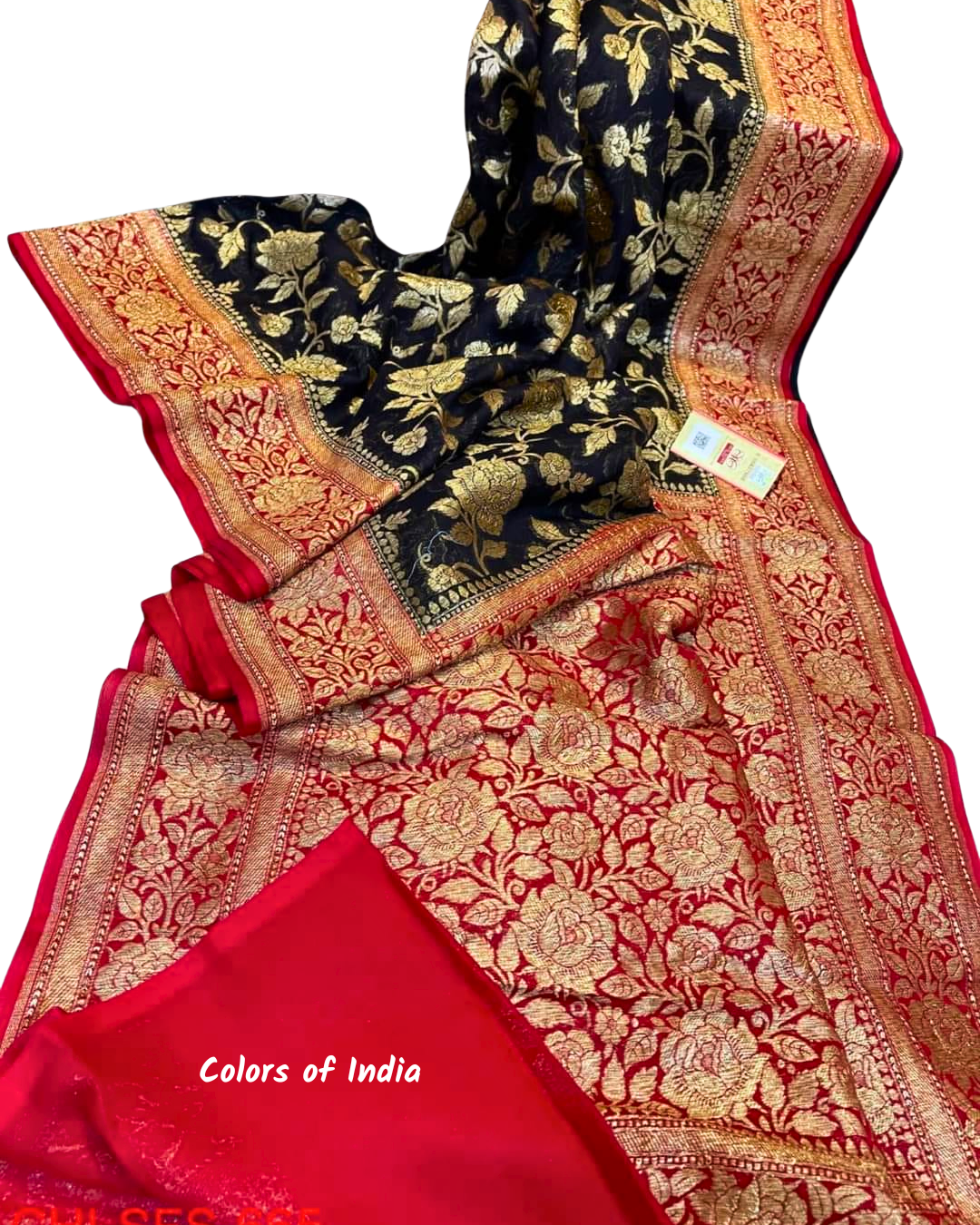 Banarasi Semi Georgette Wedding Saree