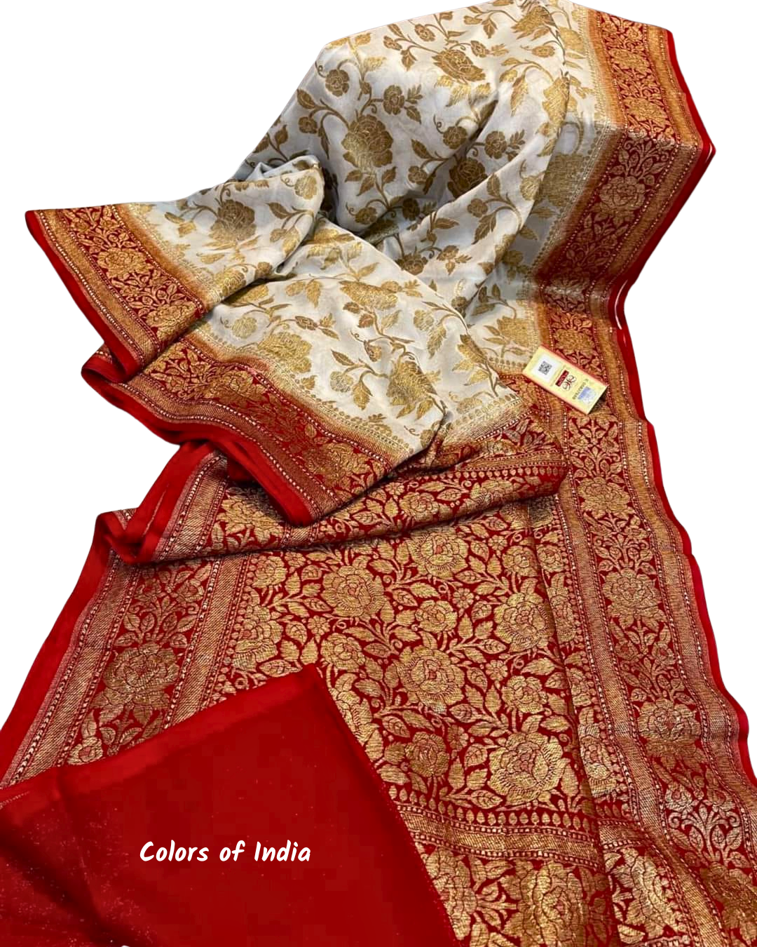 Banarasi Semi Georgette Wedding Saree