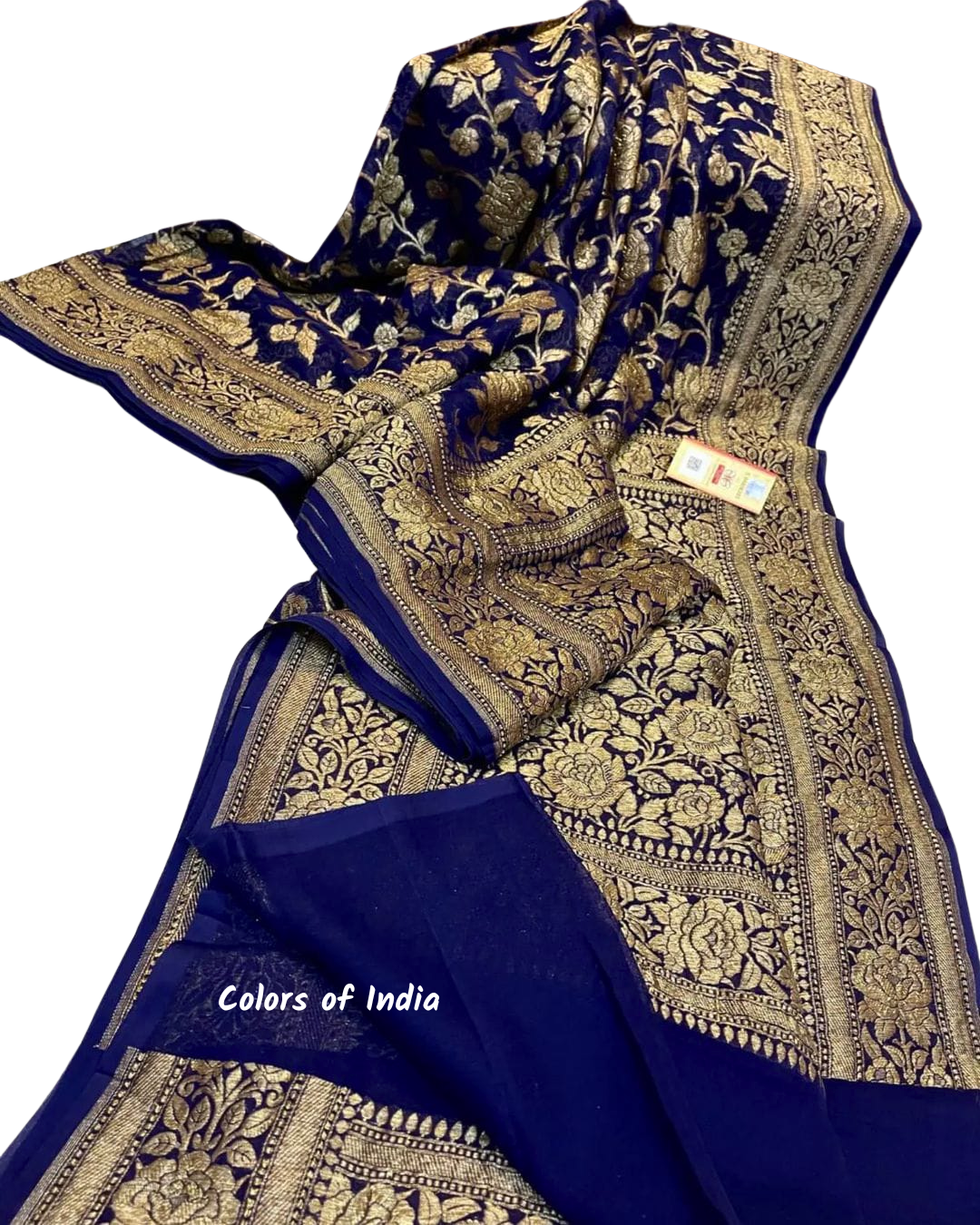 Banarasi Semi Georgette Wedding Saree