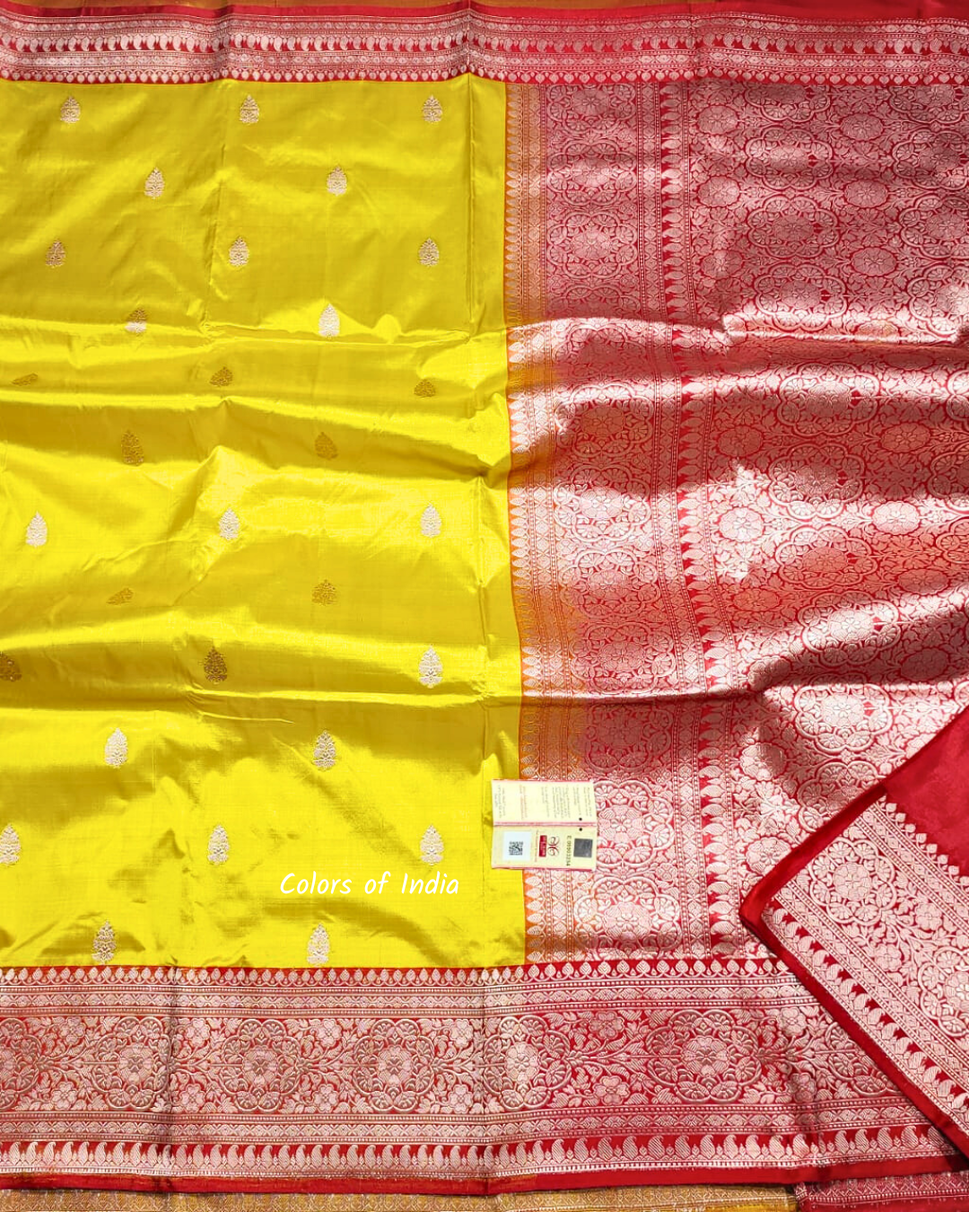 Pure banarasi silk wedding saree , Handcrafted for Special Occasions