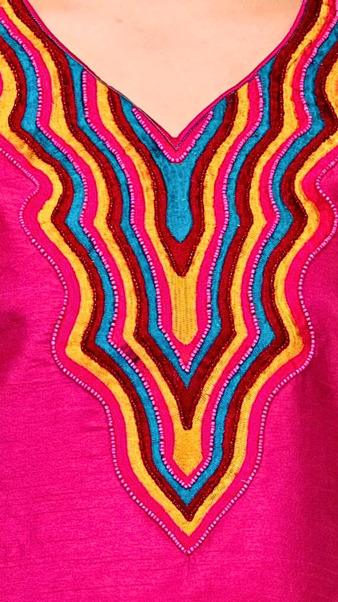 Vibrant pink indian kurti for women | Indian party wear for women | Festive outfit