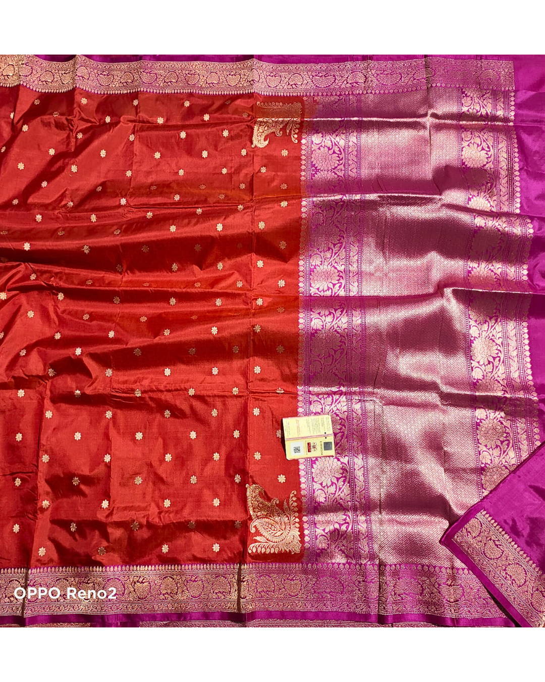 Pure banarasi silk wedding saree , Handcrafted for Special Occasions