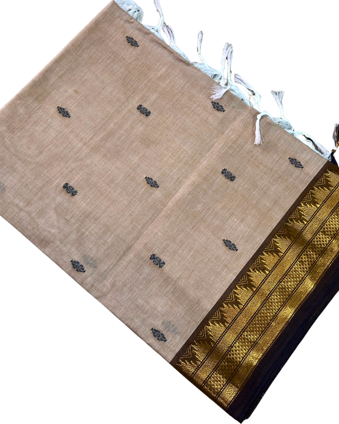 Authentic Kanchi Handloom Cotton Saree | Daily Wear & Festive Wear
