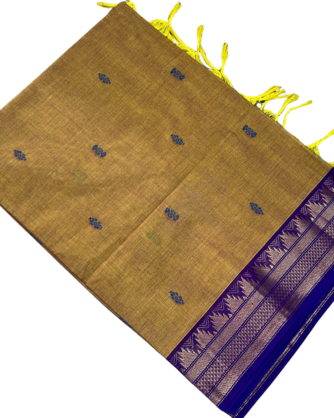 Authentic Kanchi Handloom Cotton Saree | Daily Wear & Festive Wear