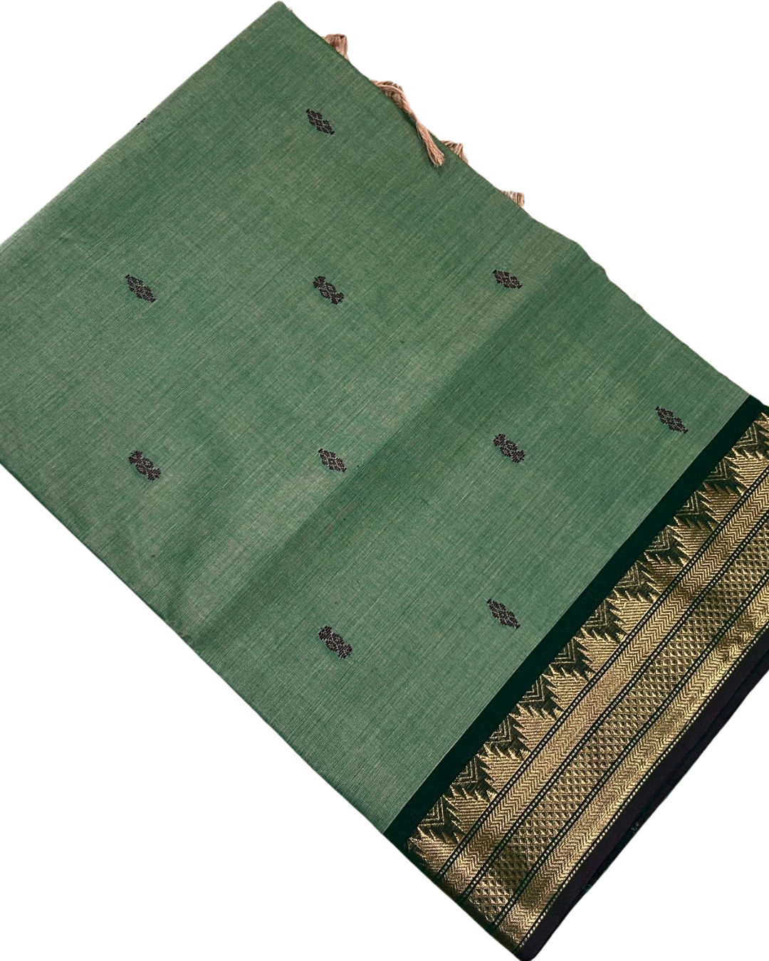 Authentic Kanchi Handloom Cotton Saree | Daily Wear & Festive Wear