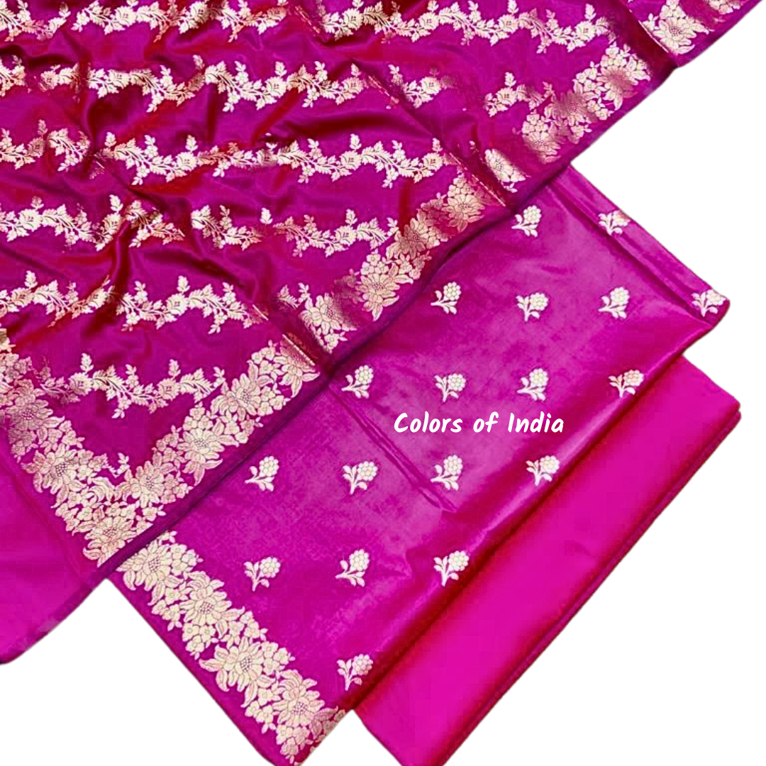 Salwar Kameez Wedding , Silk Salwar Kameez , Silk Suit , Unstitched suits