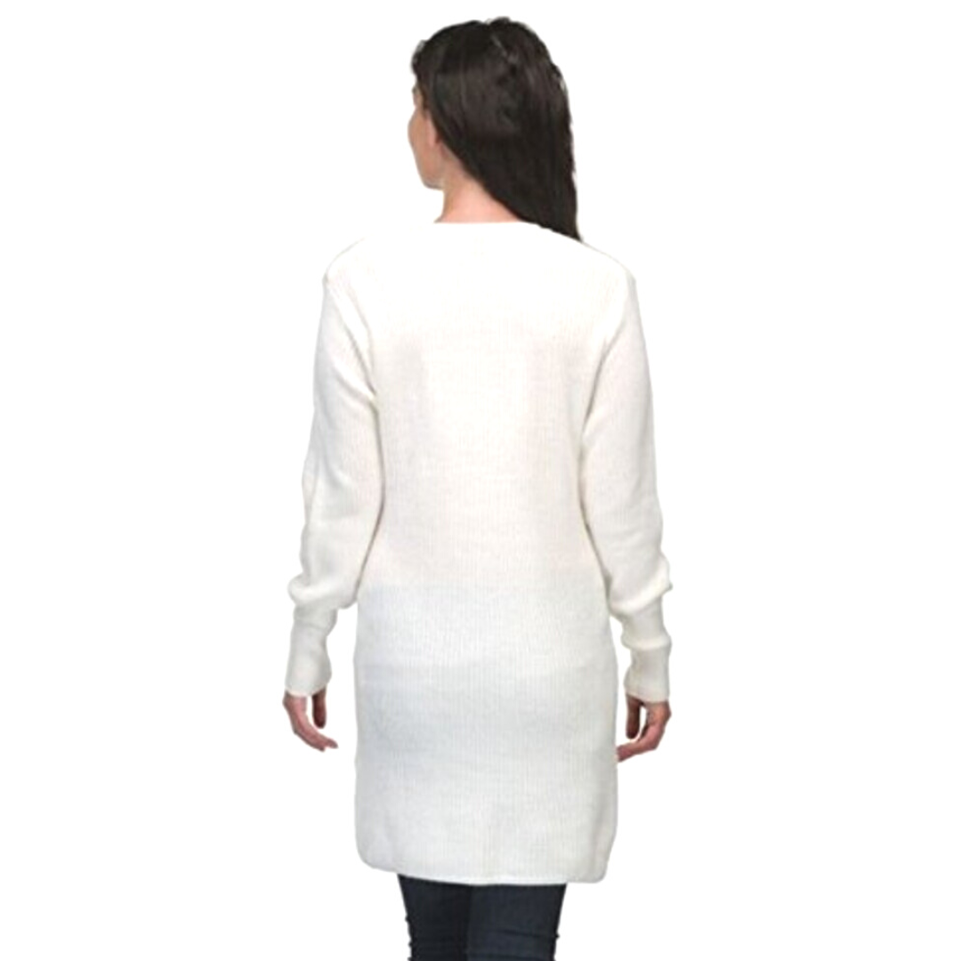 White woollen sweater for women