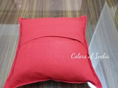 Colourful Cushion Covers for Balcony , 16 inches x 16 inches , Set of 2 Cushion Covers FREE DELIVERY