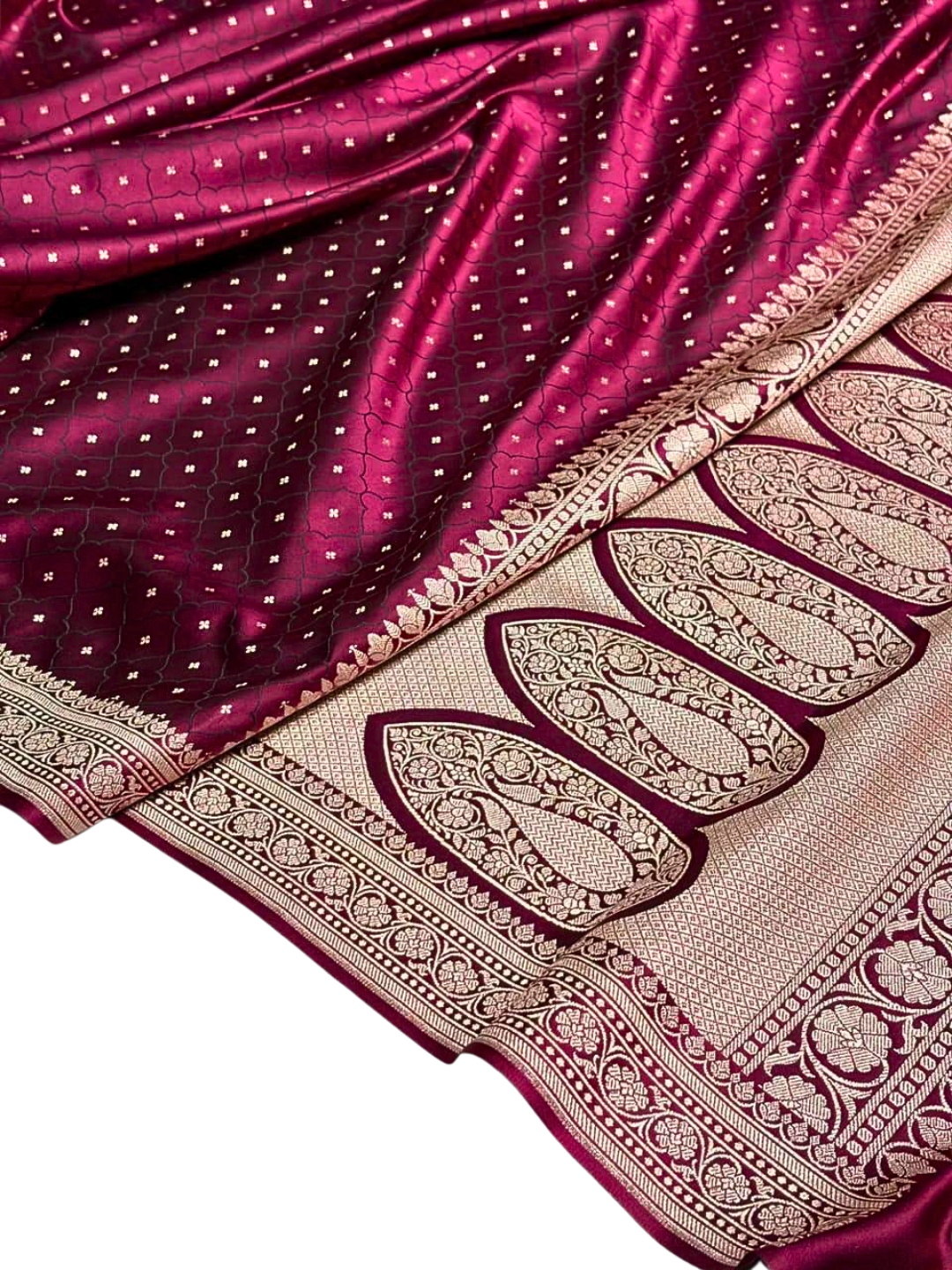 Pure Mashru Silk Saree for Weddings & Festivals