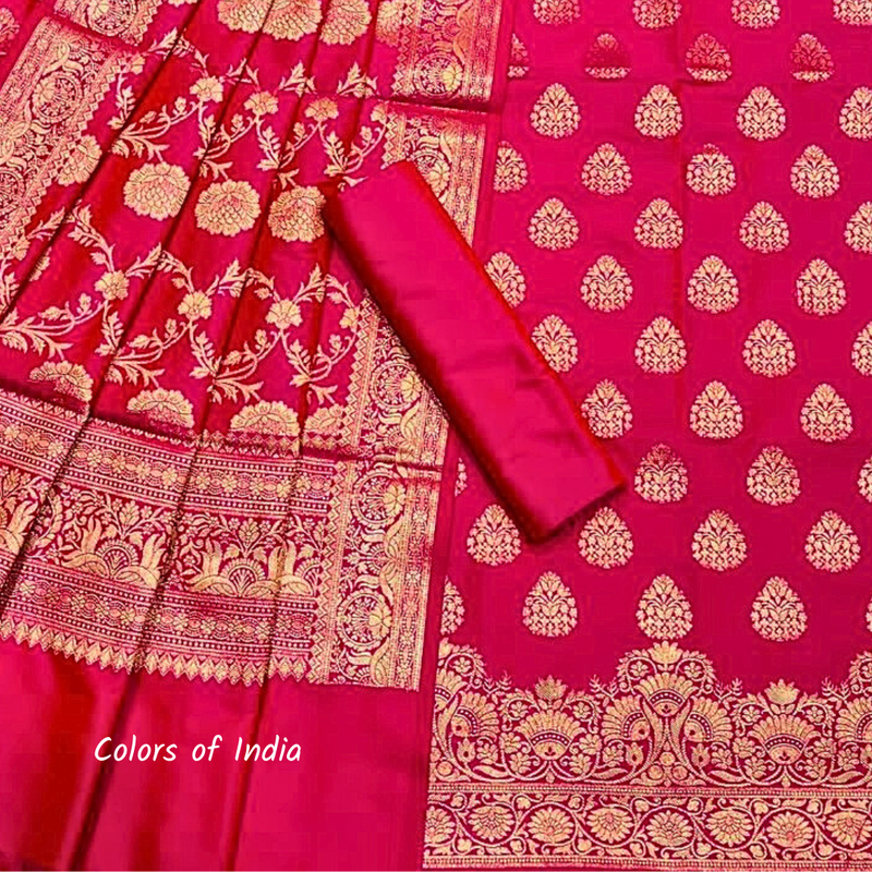 Banarasi  Wedding  Dress Material , FREE  DELIVERY