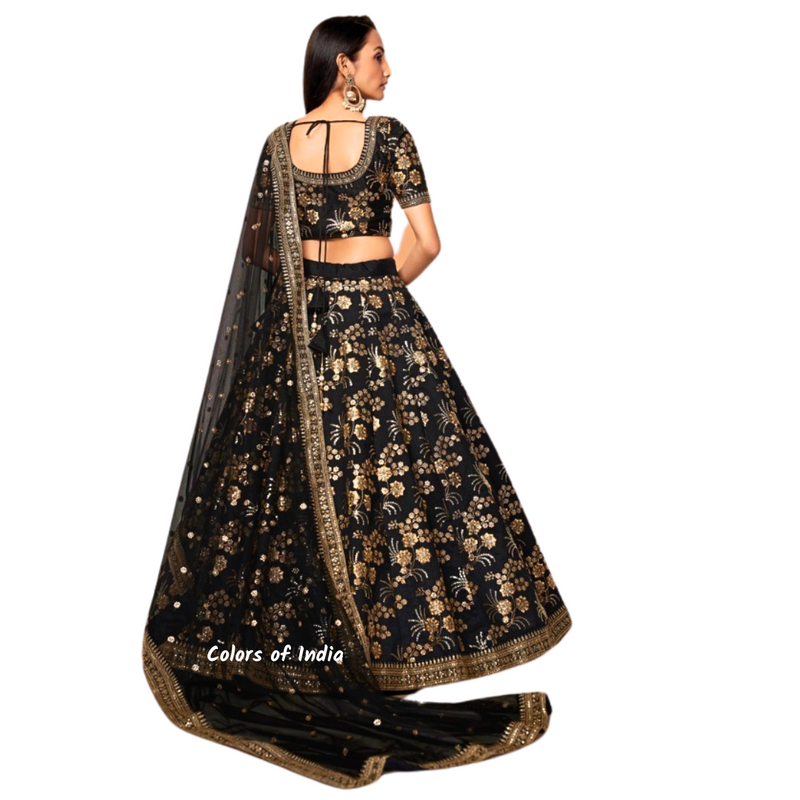 Punjabi lehenga , Lehenga for women , Wedding lehenga red , Semi -stitched Lehenga , FREE DELIVERY