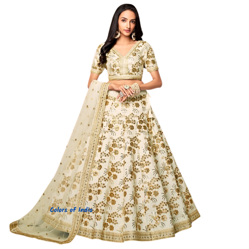 Punjabi lehenga , Lehenga for women , Wedding lehenga red , Semi -stitched Lehenga , FREE DELIVERY