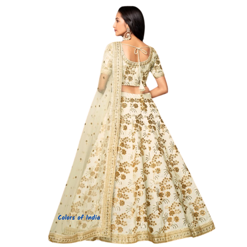 Punjabi lehenga , Lehenga for women , Wedding lehenga red , Semi -stitched Lehenga , FREE DELIVERY