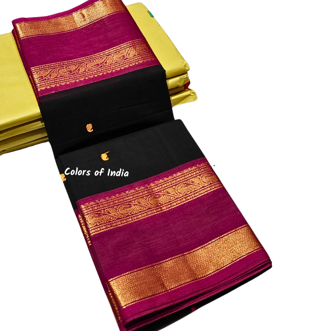 Party Wear Kanchi Cotton Sarees - Luxurious Handloom Sarees, Free Delivery