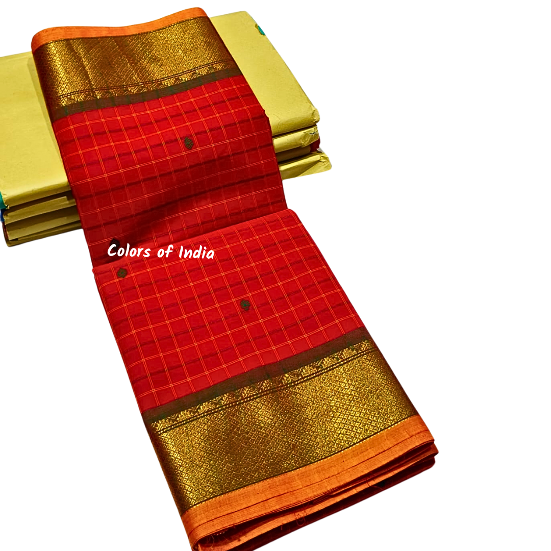 Party Wear Kanchi Cotton Sarees - Luxurious Handloom Sarees, Free Delivery