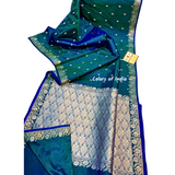 Banarasi  Katan 100% Pure  Silk  Saree  FREE  DELIVERY