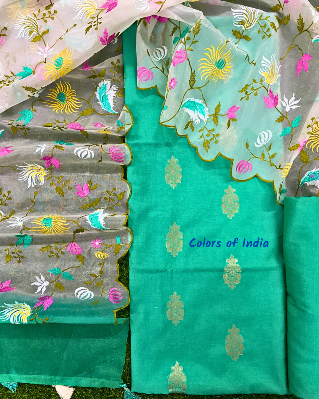 Summer salwar suit set with dupatta , Free Delivery