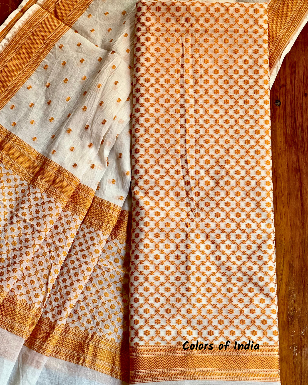 Banarasi Handloom Cotton Salwar Suit | Lightweight & Elegant Summer Wear
