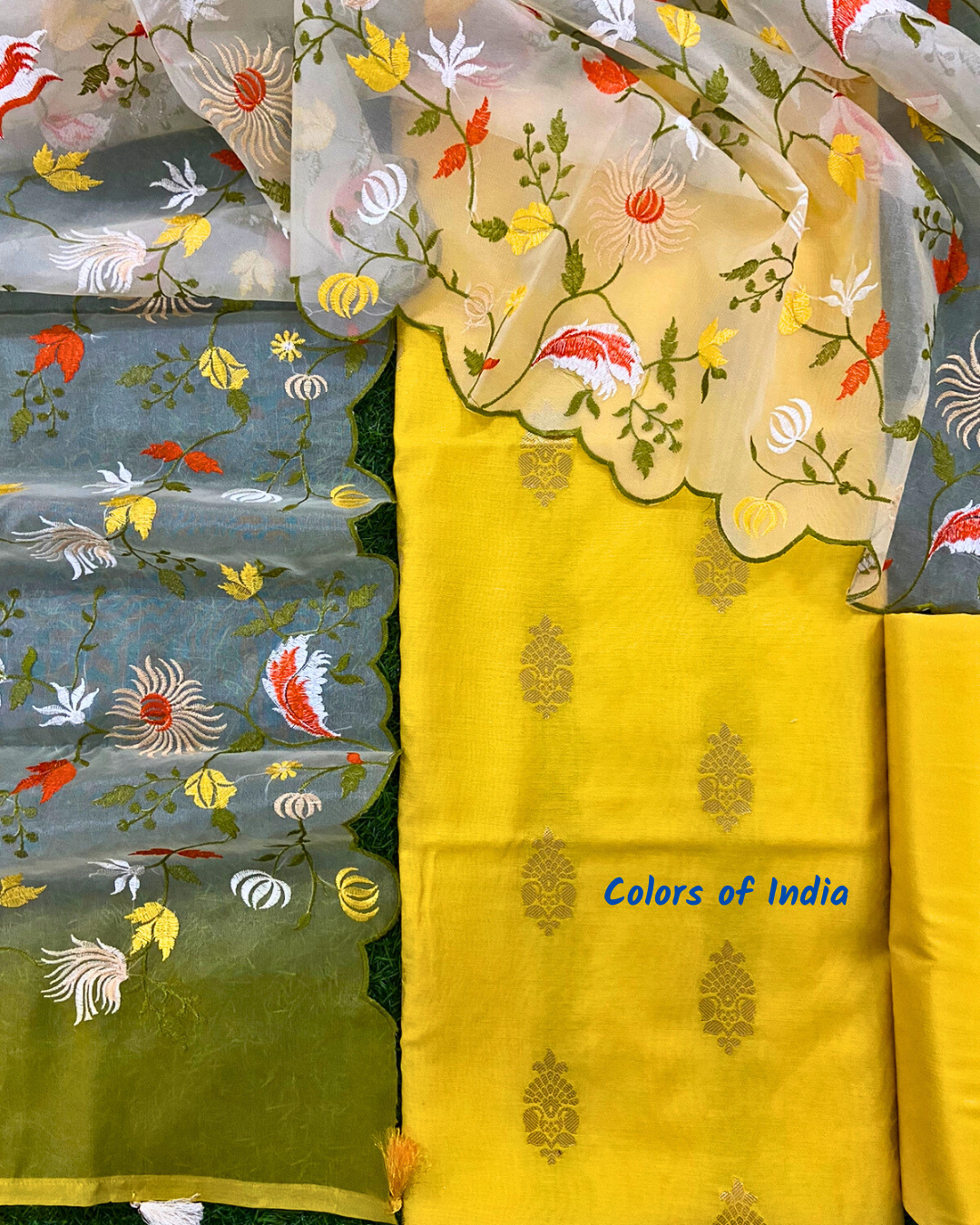Summer salwar suit set with dupatta , Free Delivery
