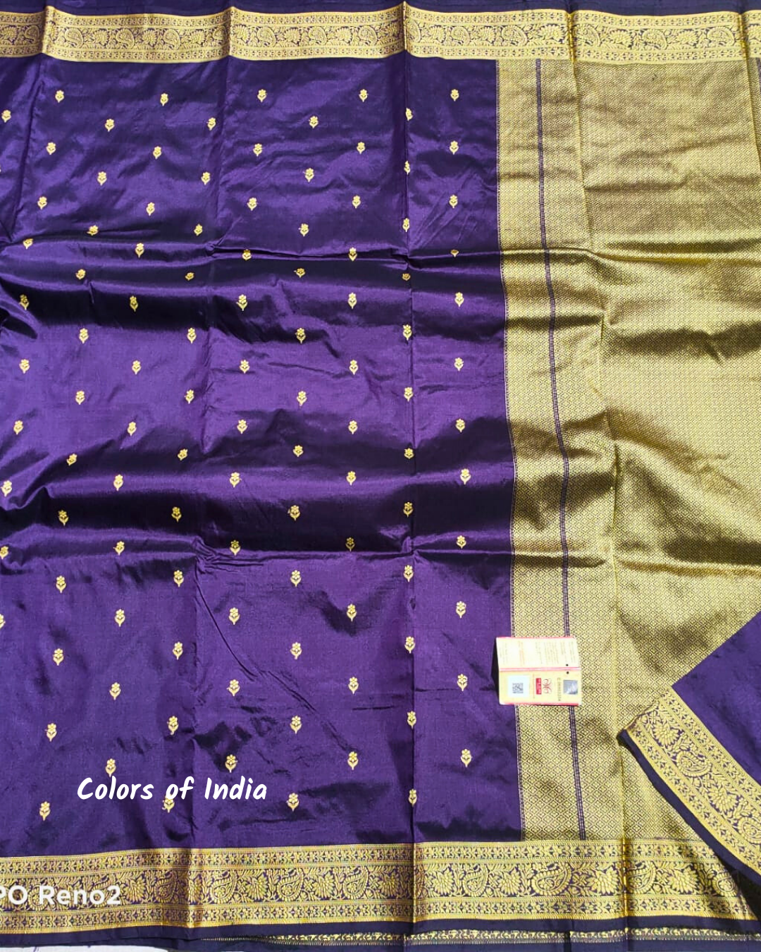 Banarasi  100 % Pure Silk Saree with blouse piece ,   FREE  DELIVERY